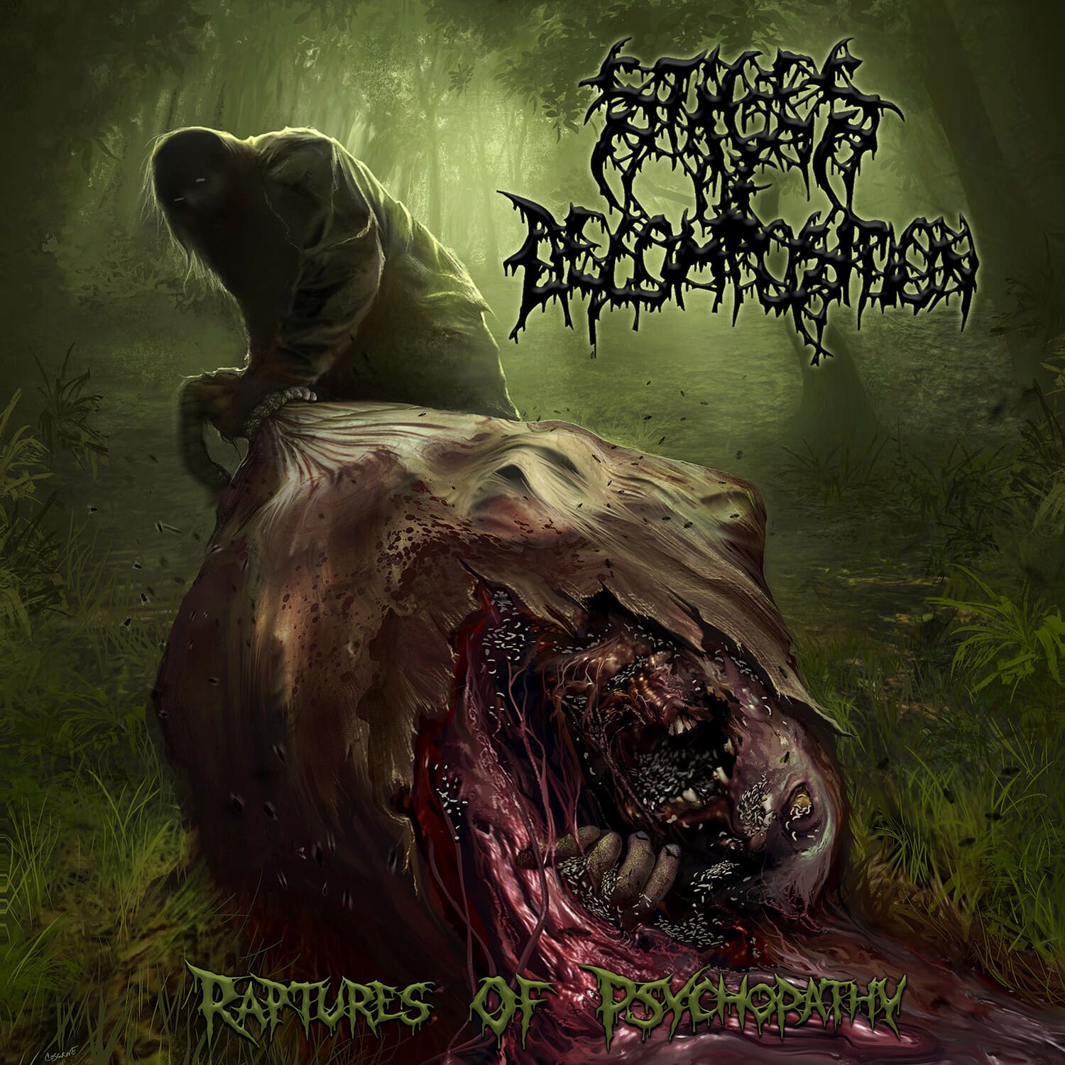 Stages of Decomposition - Raptures Of Psychopathy  - COMPACT DISCS