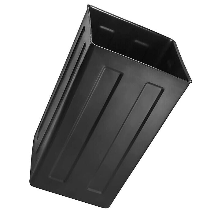 Back. Alpine Industries - 40 Gallon Trash Can Receptacle Bin Liner - Black.