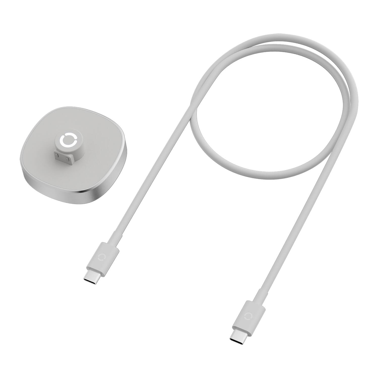 Alt View 8. RINGCONN - Gen 2 Air Ultra-Thin Smart Ring with Health Tracking, AI for Proactive Wellness, Size 13 - Galaxy Silver.