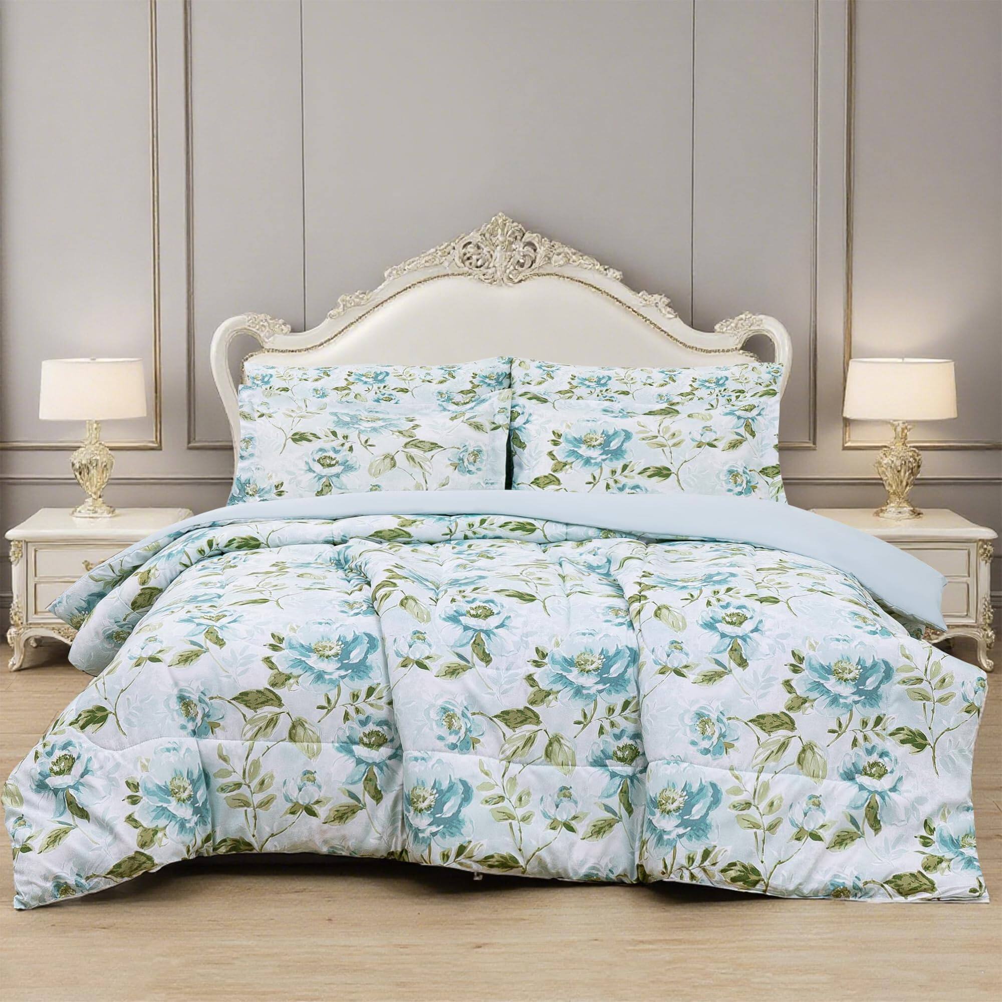 Light Blue Flower-King