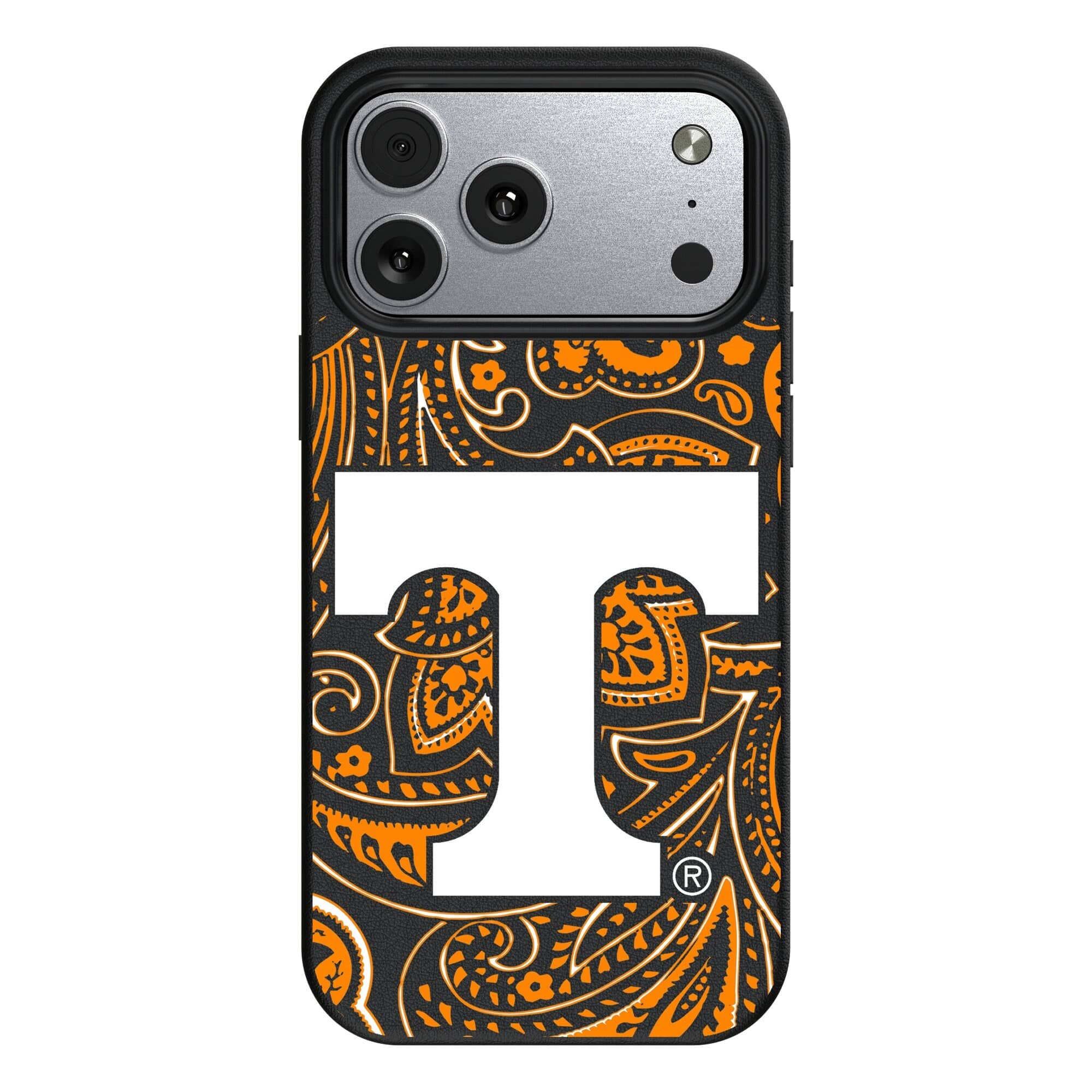 Keyscaper - NCAA - Tennessee Volunteers Paisley iPhone Magnetic Bump Case - 17 Pro - Black price history on PriceWatchPro