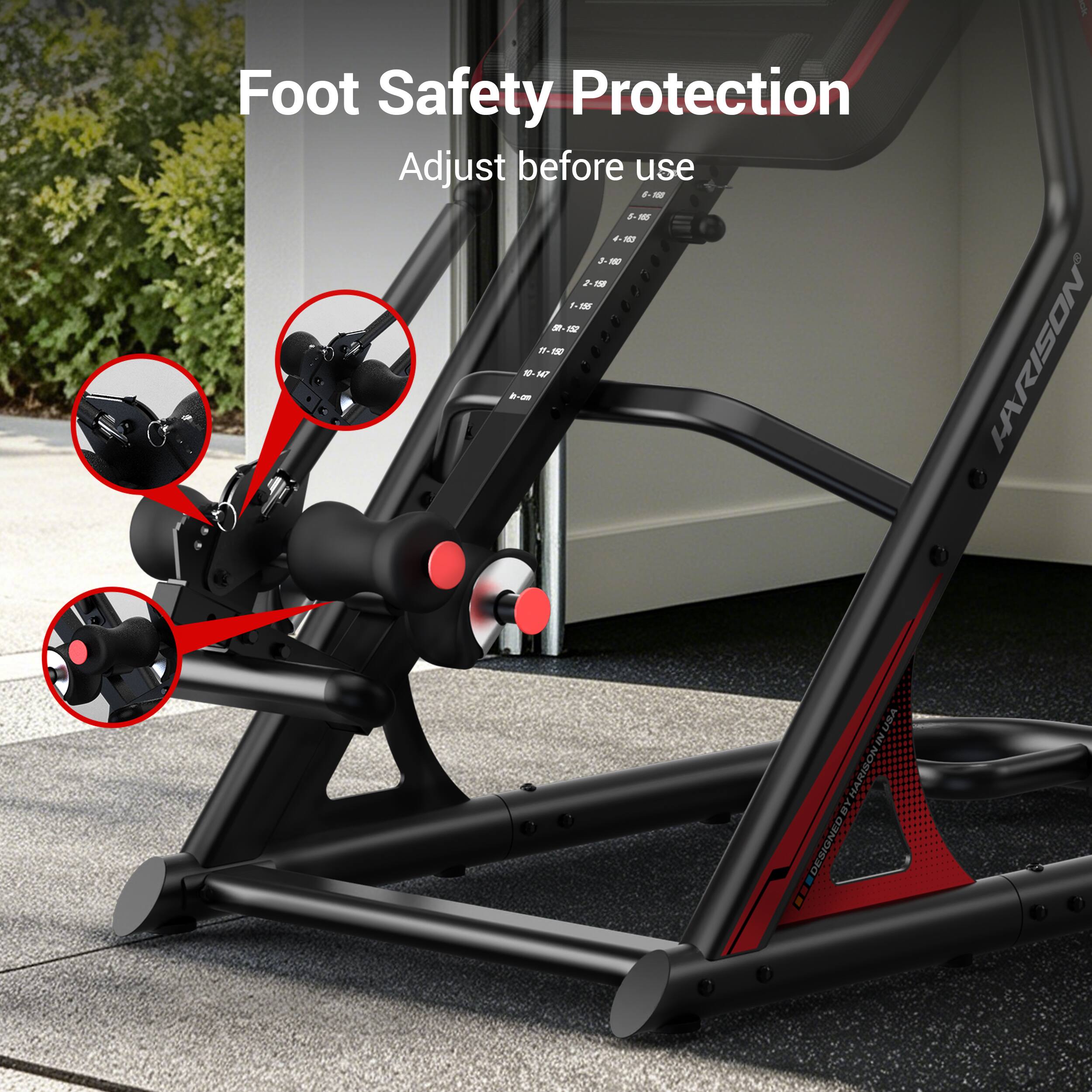 Foot Safety Protection  
Adjust before use  

6-158  
5-105  
4-163  
3-160  
2-158  
1-195  
11-150  
10-147  

no-d  
HA ARISON  
IN BY DESIGNED  

HARISON
