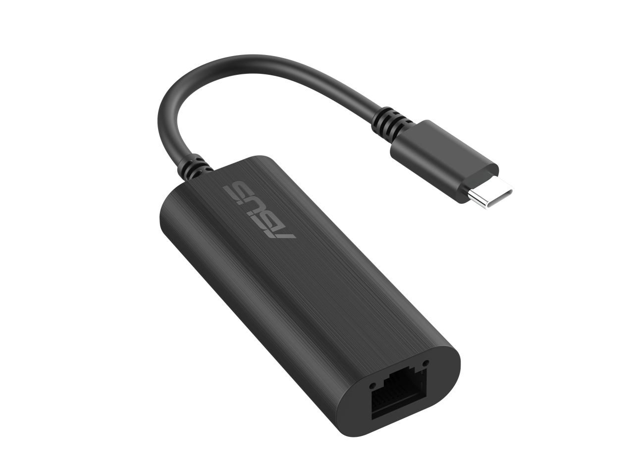 Alt View 2. ASUS - ASUS USB-C2500 V2 2.5Gbps Type-C Network Adapter, RJ45 LAN, USB-C High-Speed Transfer.