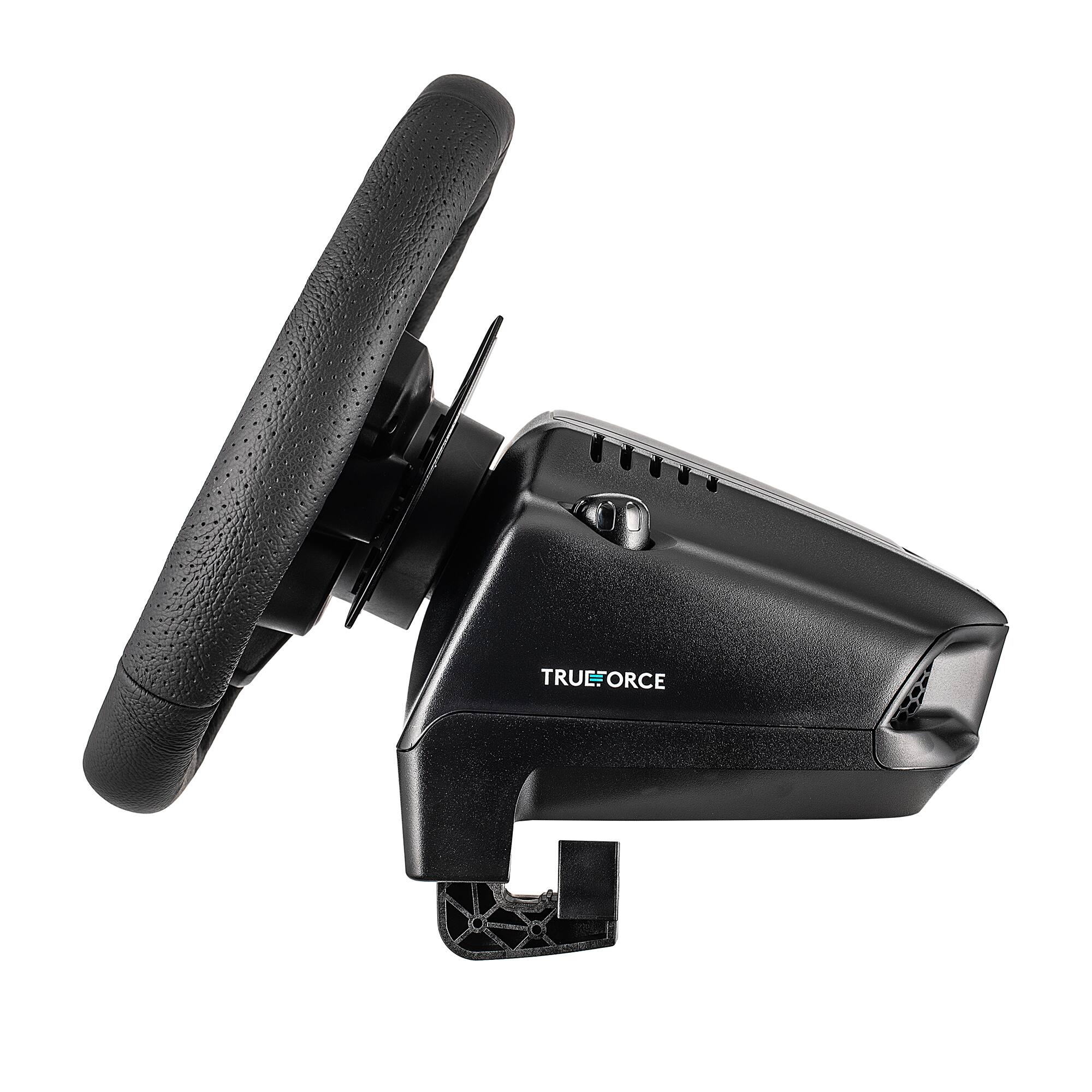 Back. Logitech - Logitech G923 Wheel and Pedals Trueforce Sim Driving Wheel  For PC, Xbox X, Xbox One with Logitech Shifter - Black.