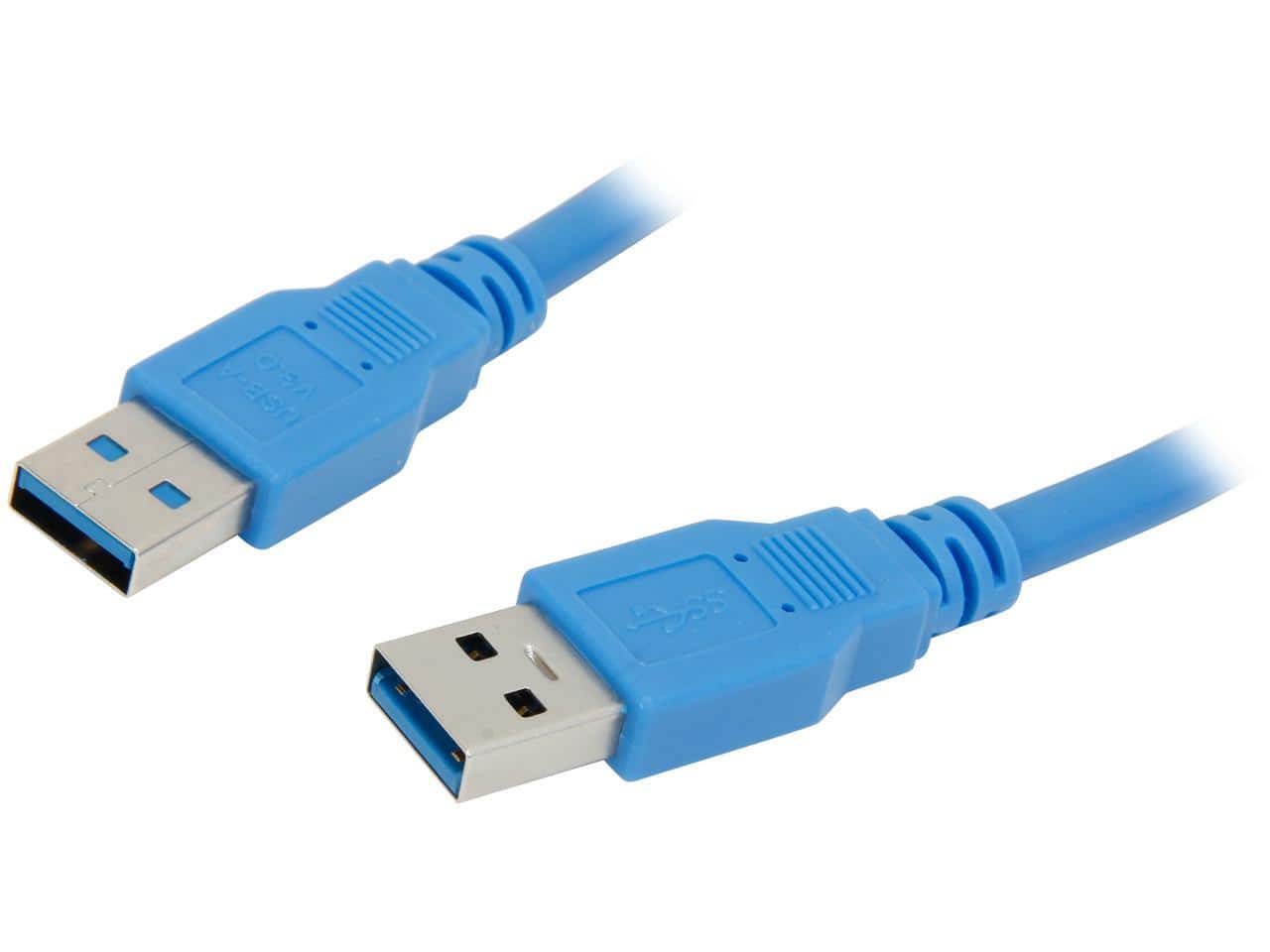 StarTech.com - USB3SAA6 Blue SuperSpeed USB 3.0 Cable A to A
