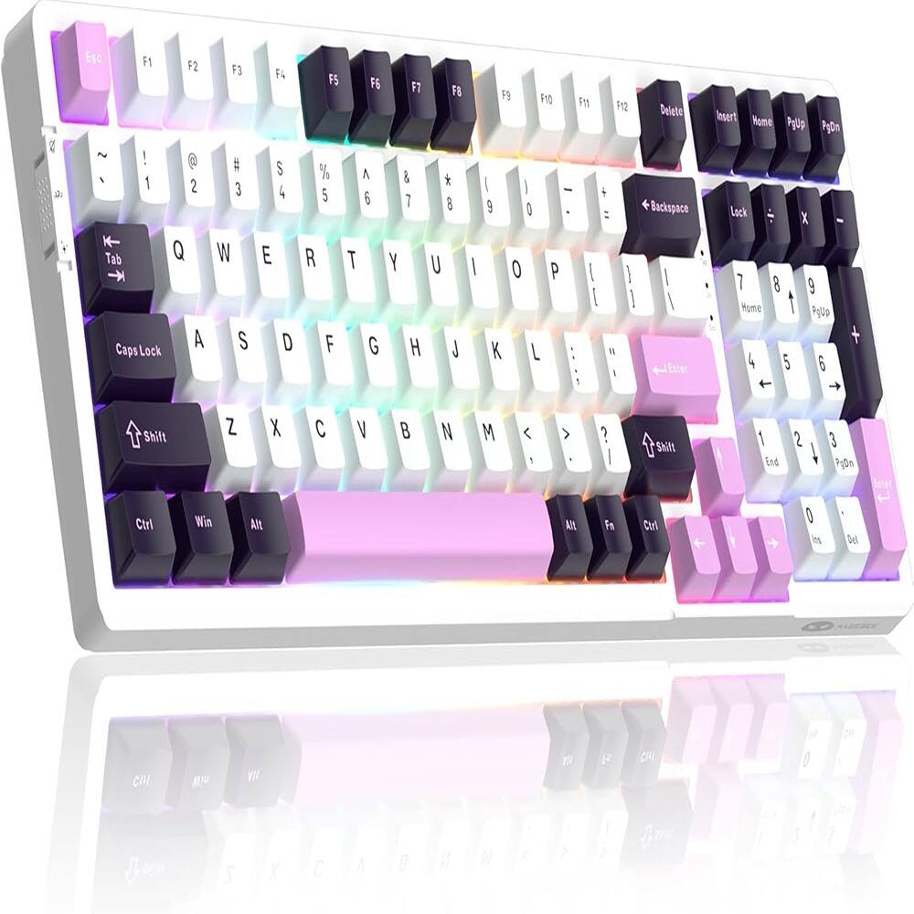 Sure, here is the corrected and grouped text from the image:

```
Esc F1 F2 F3 F4 F5 F6 F7 F8 F9 F10 F11 F12 Delete Insert Home PgUp PgDn

Tab Caps Lock F2 1 Q W E R T Y U I O P [ ] \ Backspace

Shift Z X C V B N M , . / Enter

Ctrl Win Alt

Shift 1 2 3 4 5 6 7 8 9 0 - = Home PgUp PgDn

Ctrl Alt Fn

~ ! @ # $ % ^ & * ( ) _ + | \ Enter

Lock - = Home PgUp PgDn

Shift 1 2 3 4 5 6 7 8 9 0 - = End PgDn

Ctrl Alt Fn

Shift 1 2 3 4 5 6 7 8 9 0 - = End PgDn

Ctrl Alt Fn

Shift 1 2 3 4 5 6 7 8 9 0 - = End PgDn

Ctrl Alt Fn

Shift 1 2 3 4 5 6 7 8 9 0 - = End PgDn

Ctrl Alt Fn

Shift 1 2 3 4 5 6 7 8 9 0 - = End PgDn

Ctrl Alt Fn

Shift 1 2 3 4 5 6 7 8 9 0 - = End PgDn

Ctrl Alt Fn

Shift 1 2 3 4 5 6 7 8 9 0 - = End PgDn

Ctrl Alt Fn

Shift 1 2 3 4 5 6 7 8 9 0 - = End PgDn

Ctrl Alt Fn

Shift 1 2 3 4 5 6 7 8 9 0 - = End PgDn

Ctrl Alt Fn

Shift 1 2 3 4 5 6 7 8 9 0 - = End PgDn

Ctrl Alt Fn

Shift 1 2 3 4 5 6 7 8 9 0 - = End PgDn

Ctrl Alt Fn

Shift 1 2 3