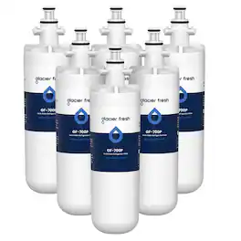 GLACIER FRESH - for LG LT700P Refrigerator Water Filter, Replacement for LT700PC, ADQ36006101, ADQ36006102, 6 Pack
