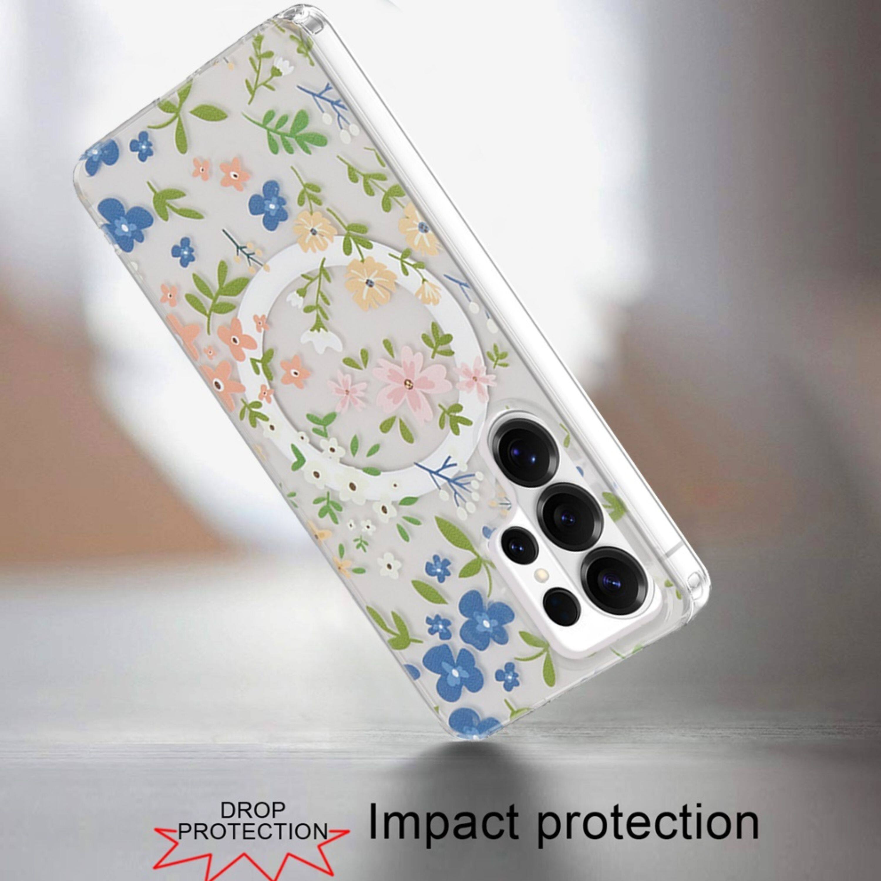 Kitcheniva Dual Layer Magnetic Circle Case With Tempered Glass For ...