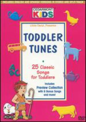 Front. Cedarmont Kids - Toddler Tunes   - DVD.