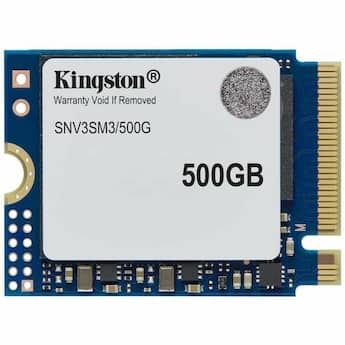 Kingston NV3 500 GB Solid State Drive M.2 2230 Internal PCI Kingston NV3 500 GB Solid State Drive M.2 2230 Internal PCI