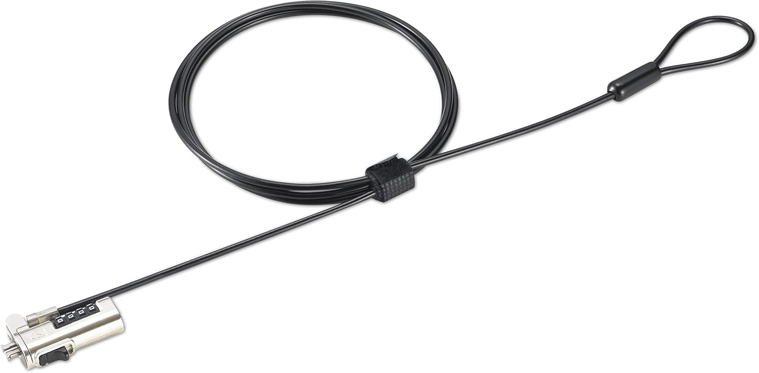 Front. Kensington - Laptop Locking Station 2.0 with Slim Combination Lock for Standard Slot, Adjustable Security Dock K62856WW.