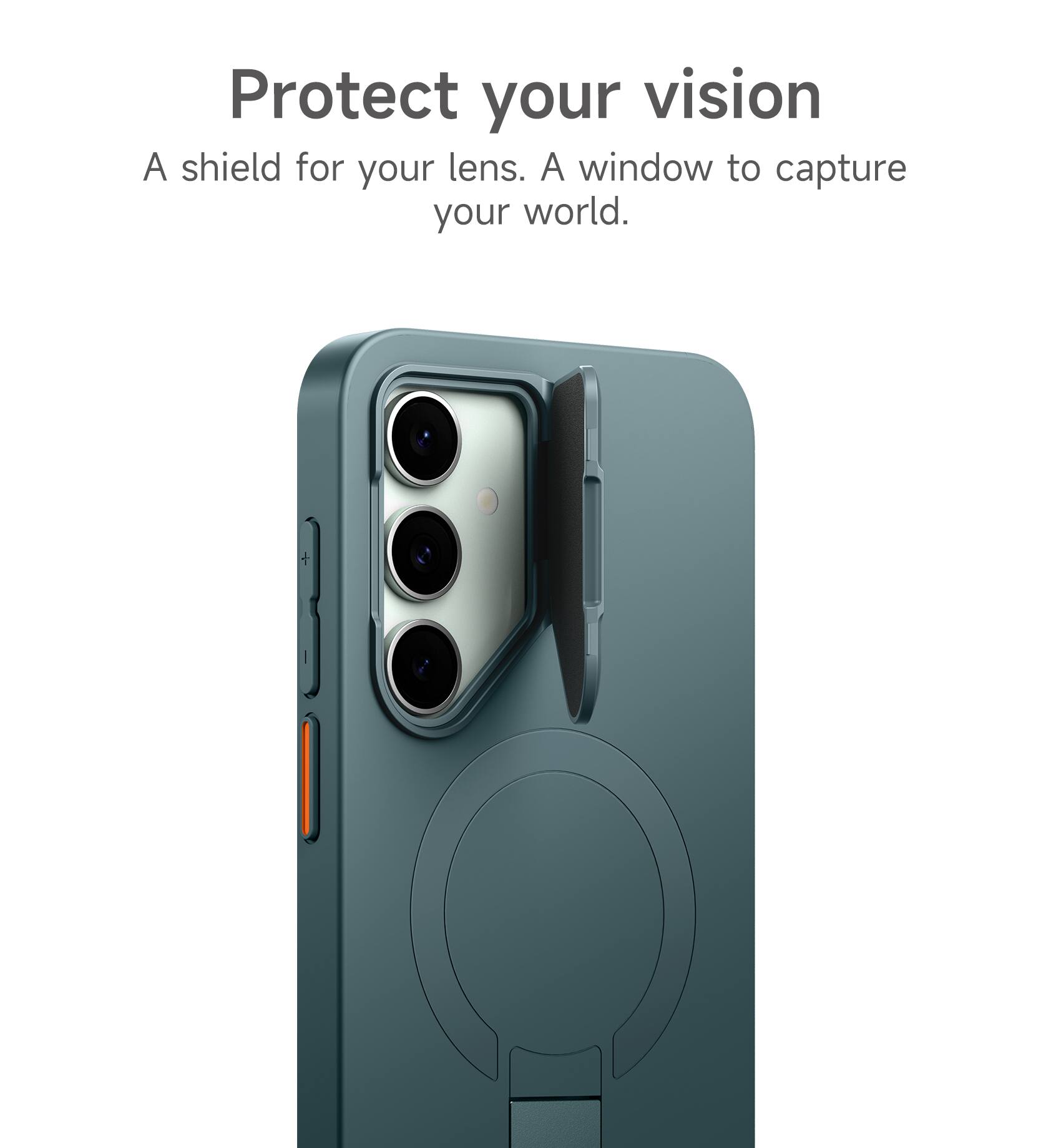 Protect your vision  
A shield for your lens. A window to capture your world.
