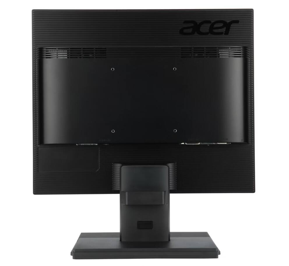 Alt View 4. Acer - Acer V176L b 17" SXGA TN Monitor, 5ms Response Time, Anti-Glare, 250 nits Brightness, VGA & DKZ Hub (UM.BV6AA.002) 2Pack - Black.