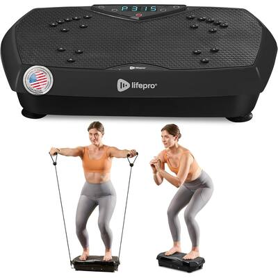 LifePro - HexaPlate Vibration Plate Whole Body Exercise Machine with Magnetic Acupoints for Muscle Toning & Recovery - Black LifePro - HexaPlate Vibration Plate Whole Body Exercise Machine with Magnetic Acupoints for Muscle Toning & Recovery - Black