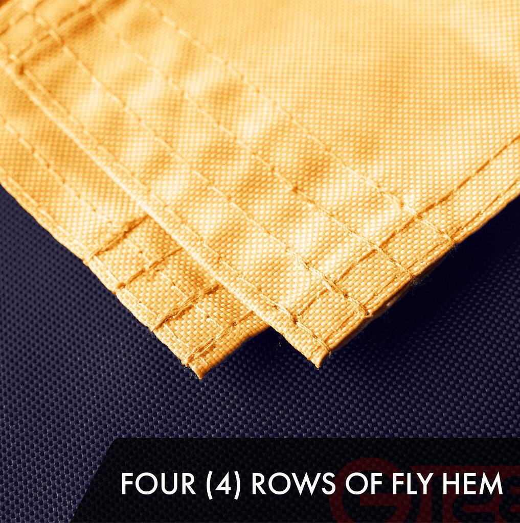 FOUR (4) ROWS OF FLY HEM