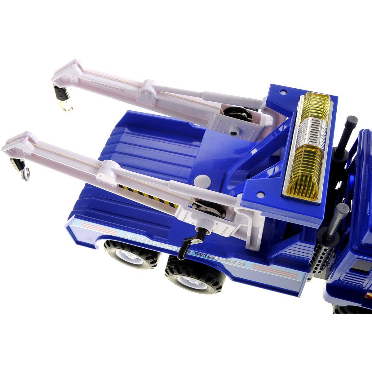 The text on the image reads:

"SUPER TOW TRUCK
WIRECUTTER"