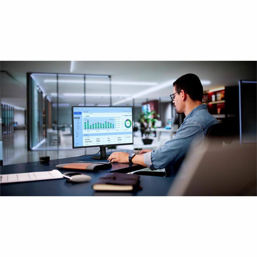 Alt View 6. Philips - Philips 27B2N3500J 27" Class WQHD LED Monitor - 16:9 - Textured Black - 27" Viewable - In-plane Switching (IPS) - Textured Black.
