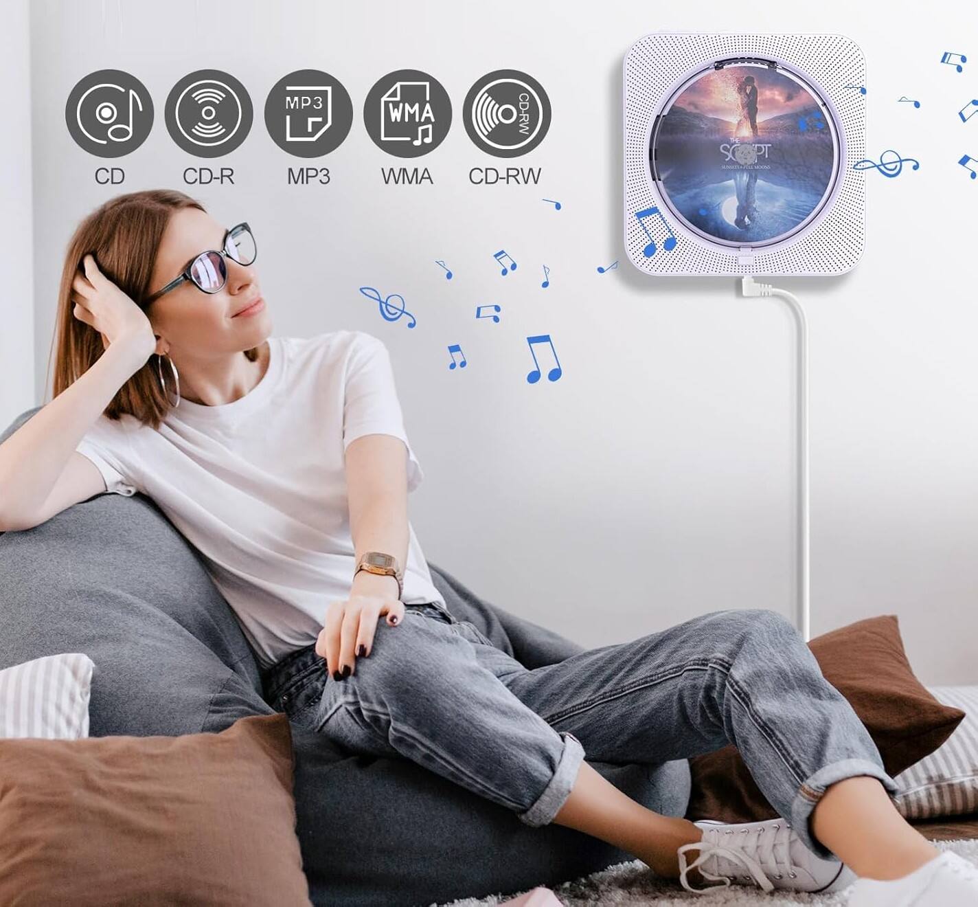 CD, CD-R, MP3, WMA, CD-RW