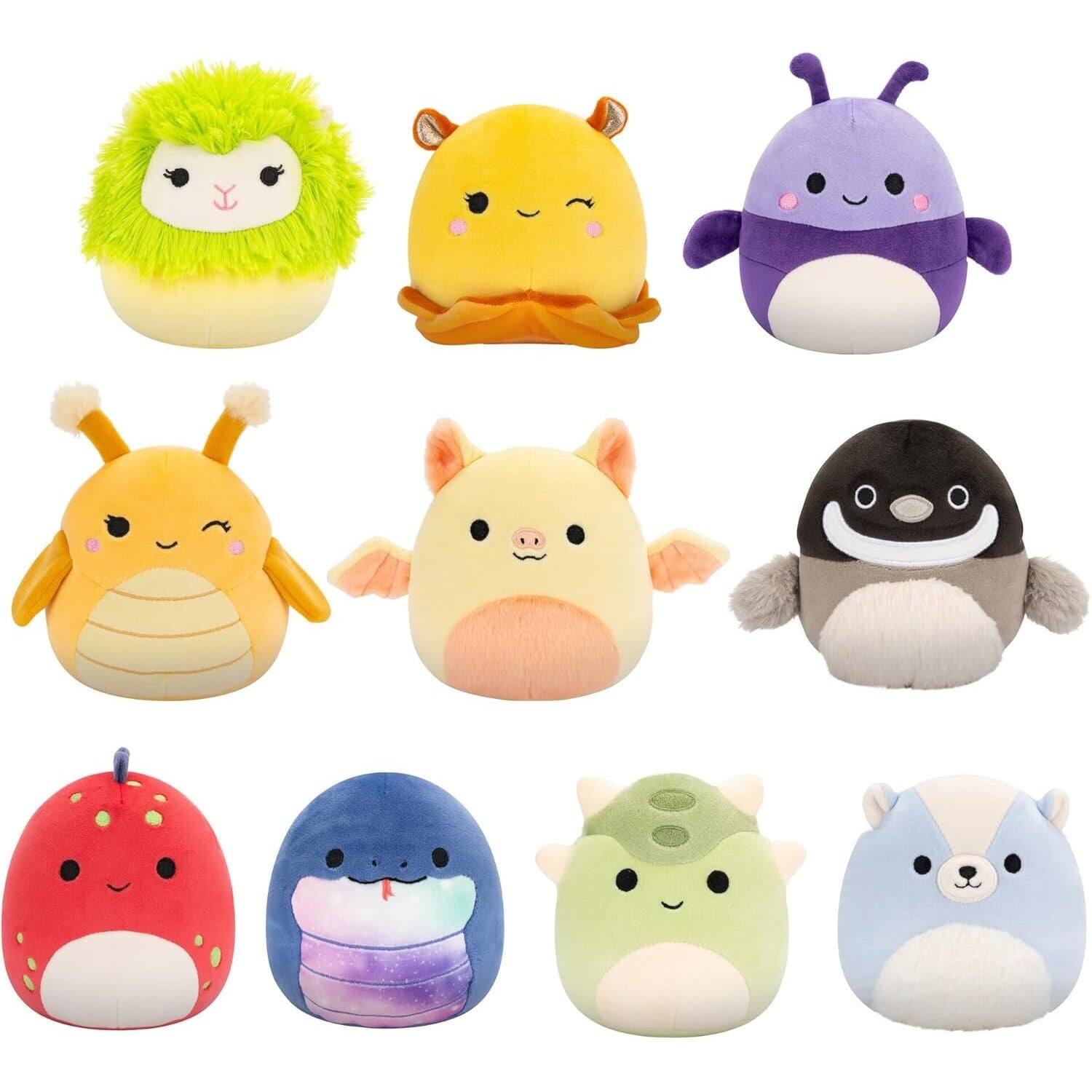 Front. Jazwares - Squishmallows: Original 5-Inch Official Jazwares Plushies - 10-Pack.