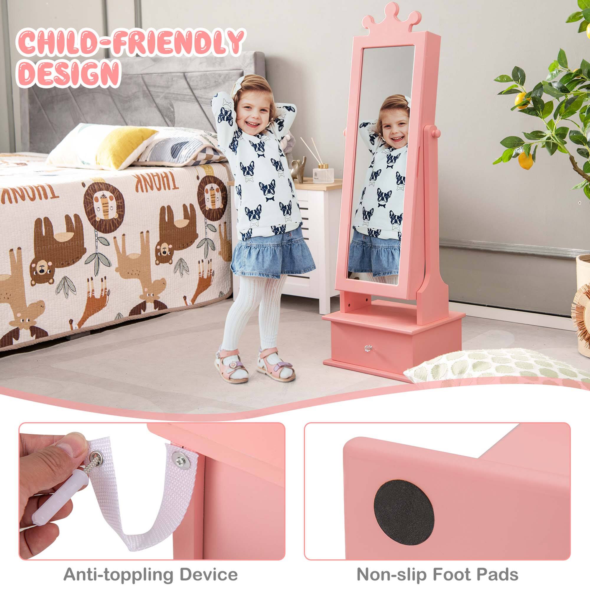 CHILD-FRIENDLY DESIGN

Anti-toppling Device

Non-slip Foot Pads
