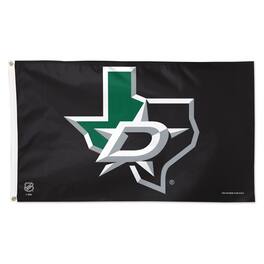 WinCraft - Dallas Stars 3' x 5' State Shape Deluxe Single-Sided Flag - Multicolor