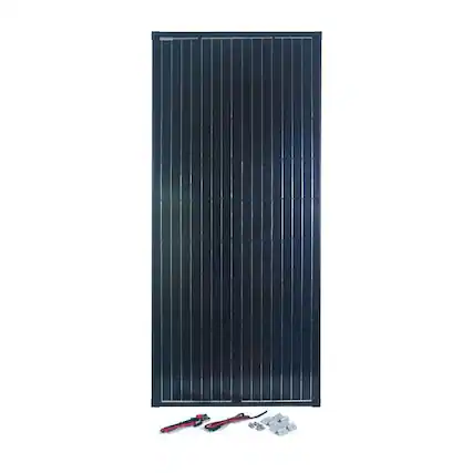 Front. Nature Power - 165 Watt Solar Monocrystaline Panel Kit with 2 x Panels.