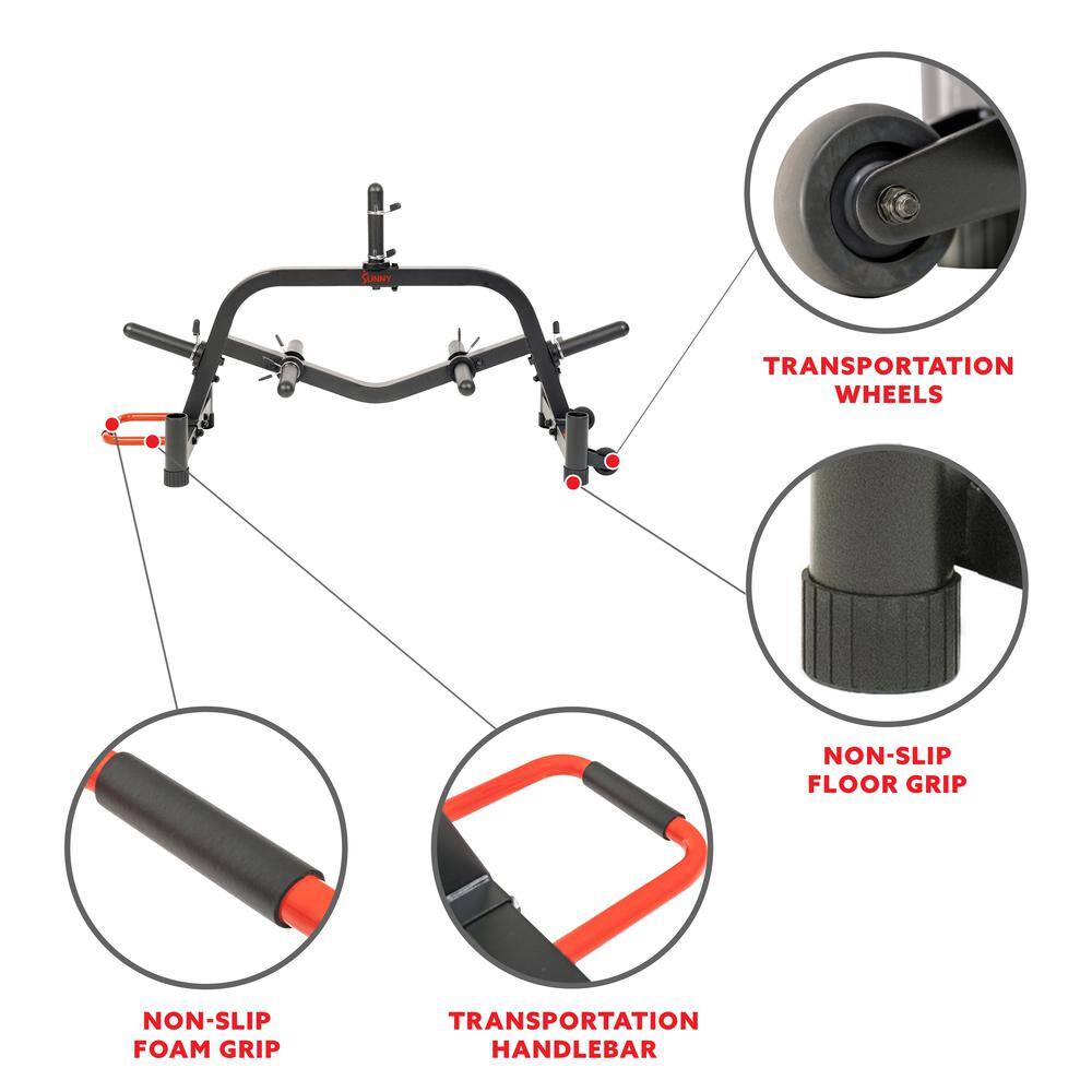 - Transportation Wheels
- Non-Slip Floor Grip
- Non-Slip Foam Grip
- Transportation Handlebar
