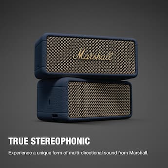 Marshall Emberton III Portable Bluetooth Speaker with Rugged Marshall Emberton III Portable Bluetooth Speaker with Rugged
