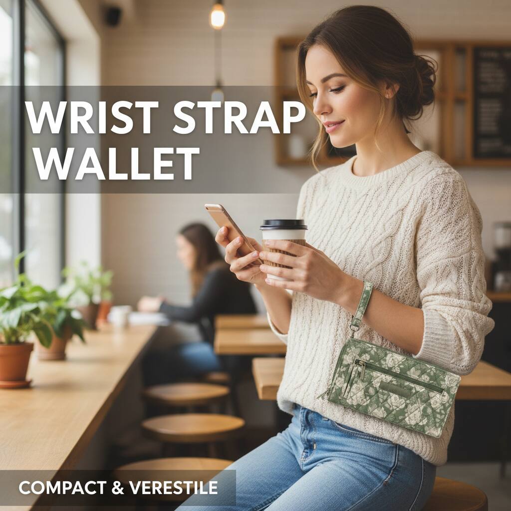 WRIST STRAP WALLET

COMPACT & VERESTILE