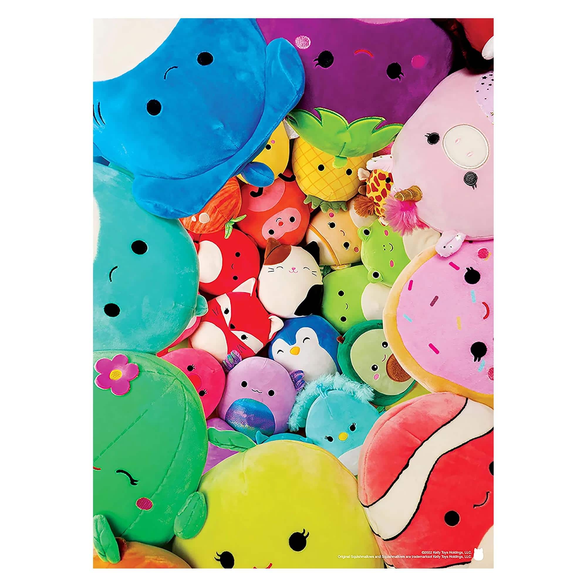 USAoploy - Squishmallows 1000 Piece Jigsaw Puzzle - Multi-Color