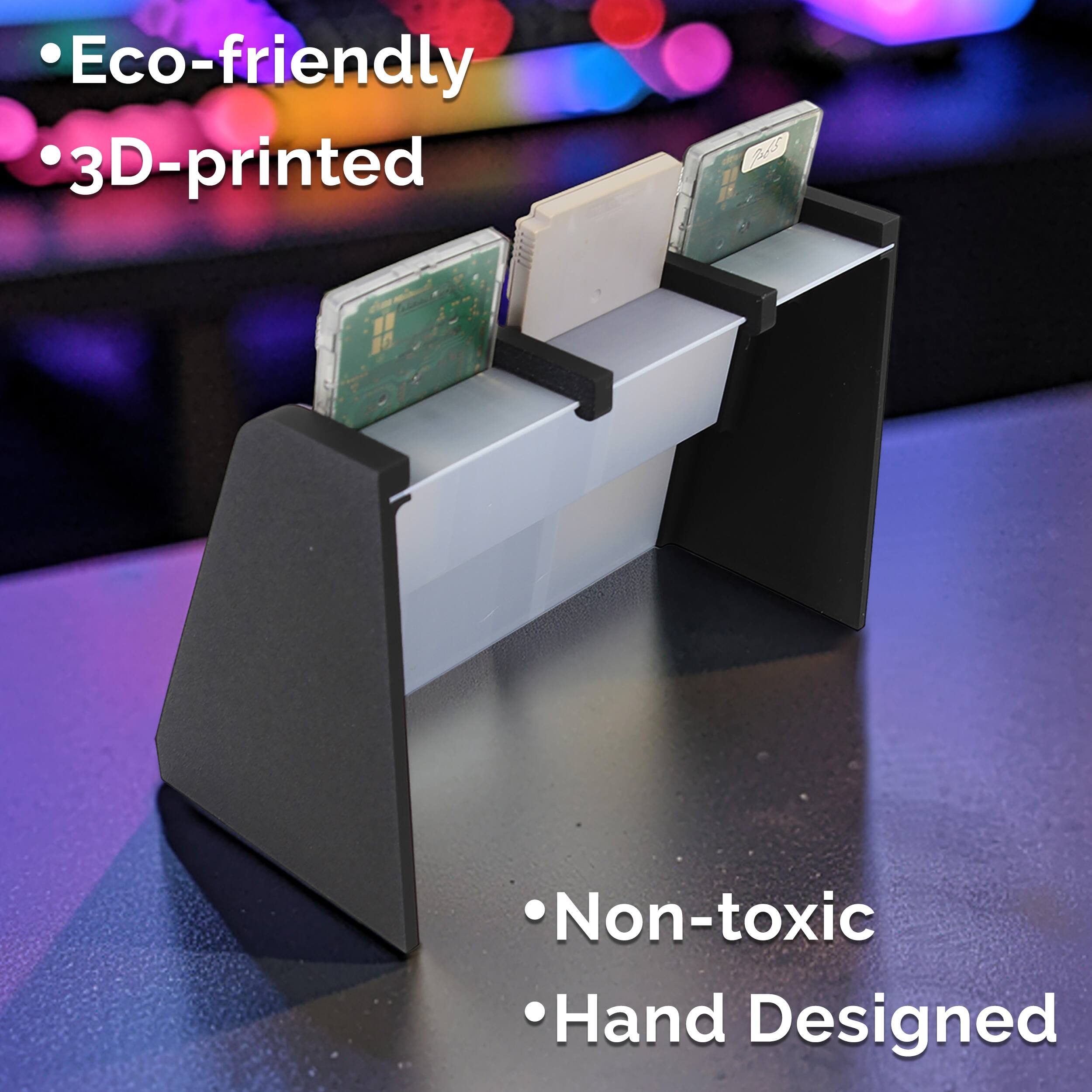 - Eco-friendly
- 3D-printed
- Non-toxic
- Hand Designed