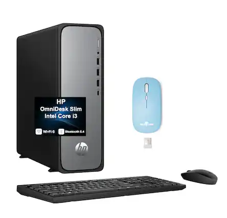 HP OmniDesk Slim Intel Core i3
Wi-Fi 6 Bluetooth 5.4
DOCK-STORM