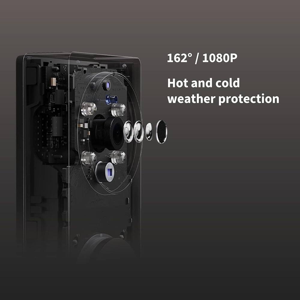 162° / 1080P  
Hot and cold weather protection