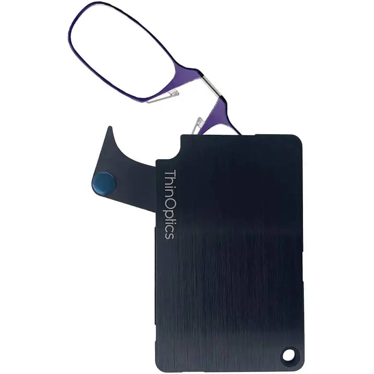 Alt View 1. ThinOptics - ThinOptics Readers with Wallet - 1.00 - Brown Frame, Black Wallet - Brown/Black.