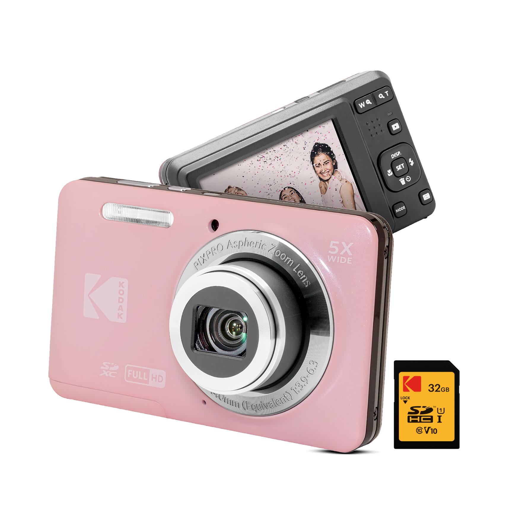 QT we  
DISP. SET  
D SO XC FULL HD  
Aspheric 5X PIXPRO Zoom WIDE Lens T.3.9-6.3 6,3 0mm 1:3.9 (Equivalent)  
MODE 32GB LOCK SD U HC I V10
