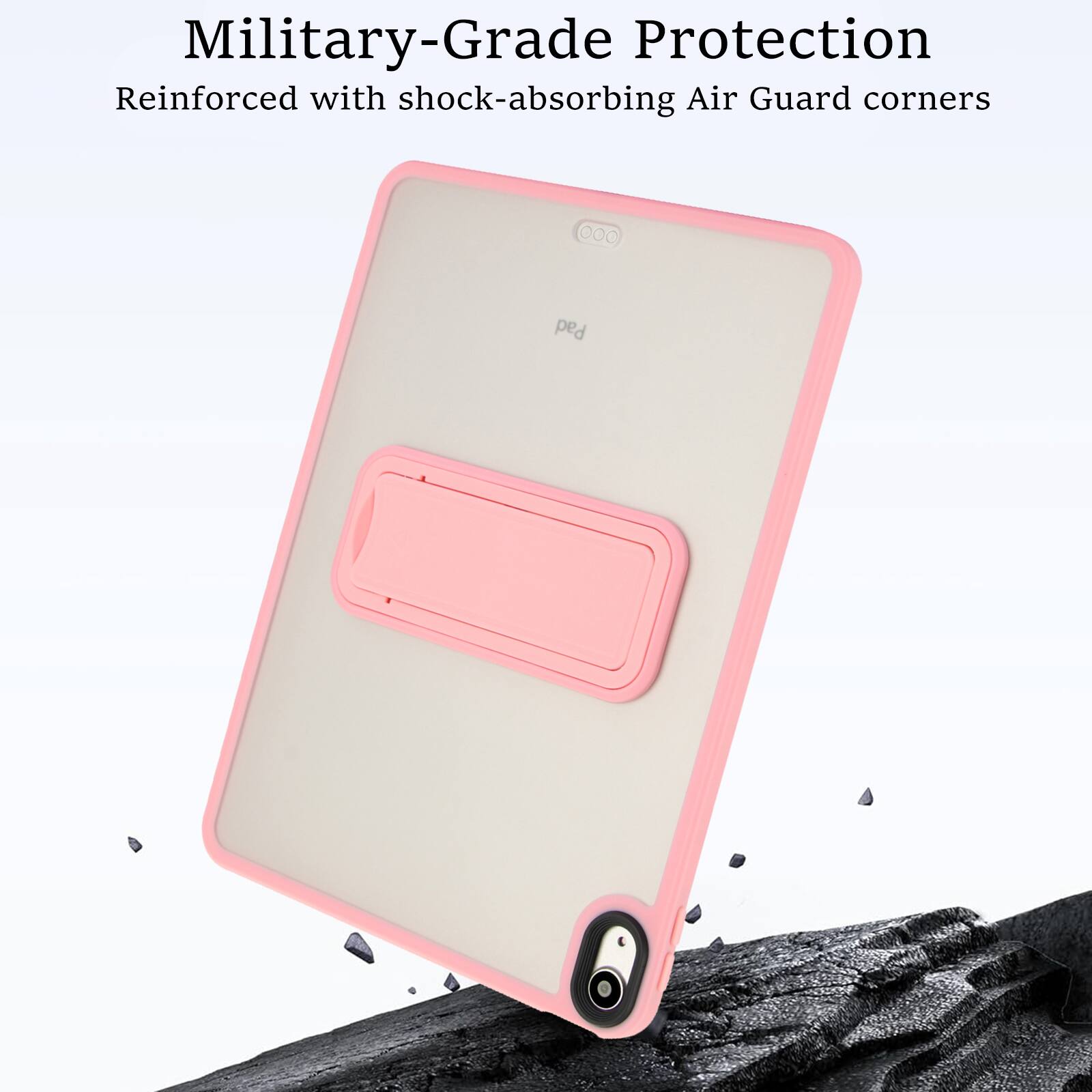 Military-Grade Protection Reinforced with shock-absorbing Air Guard corners