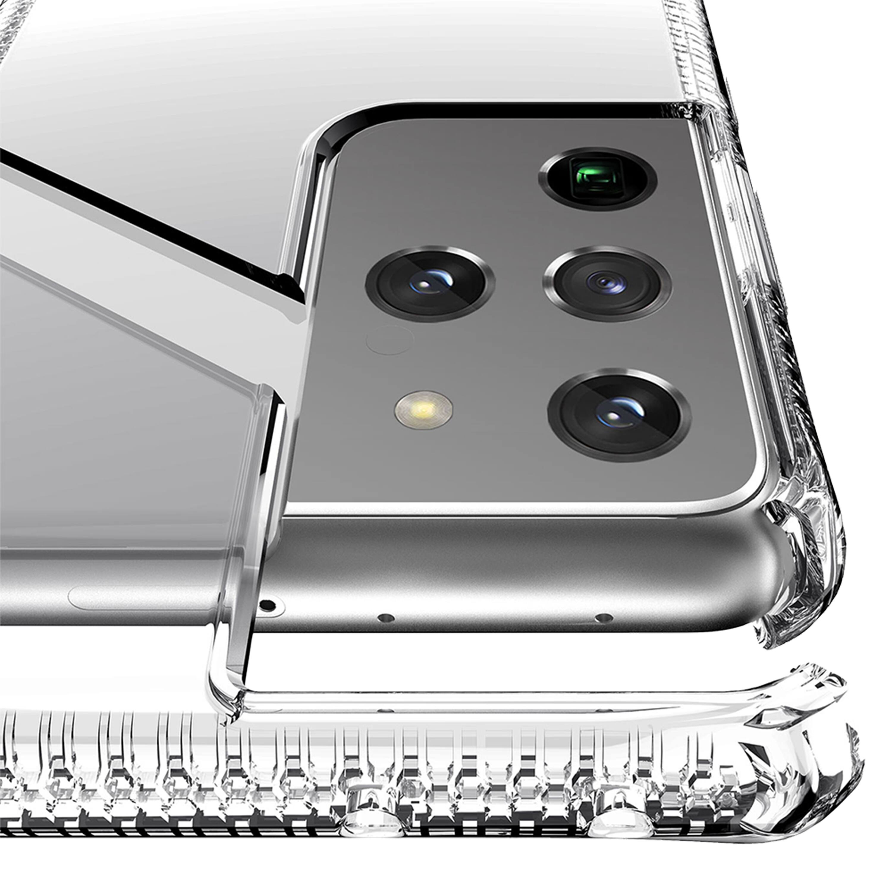Alt View 3. Itskins - ITSKINS - Spectrum Clear Case for Samsung Galaxy S21 Ultra 5G - Transparent.