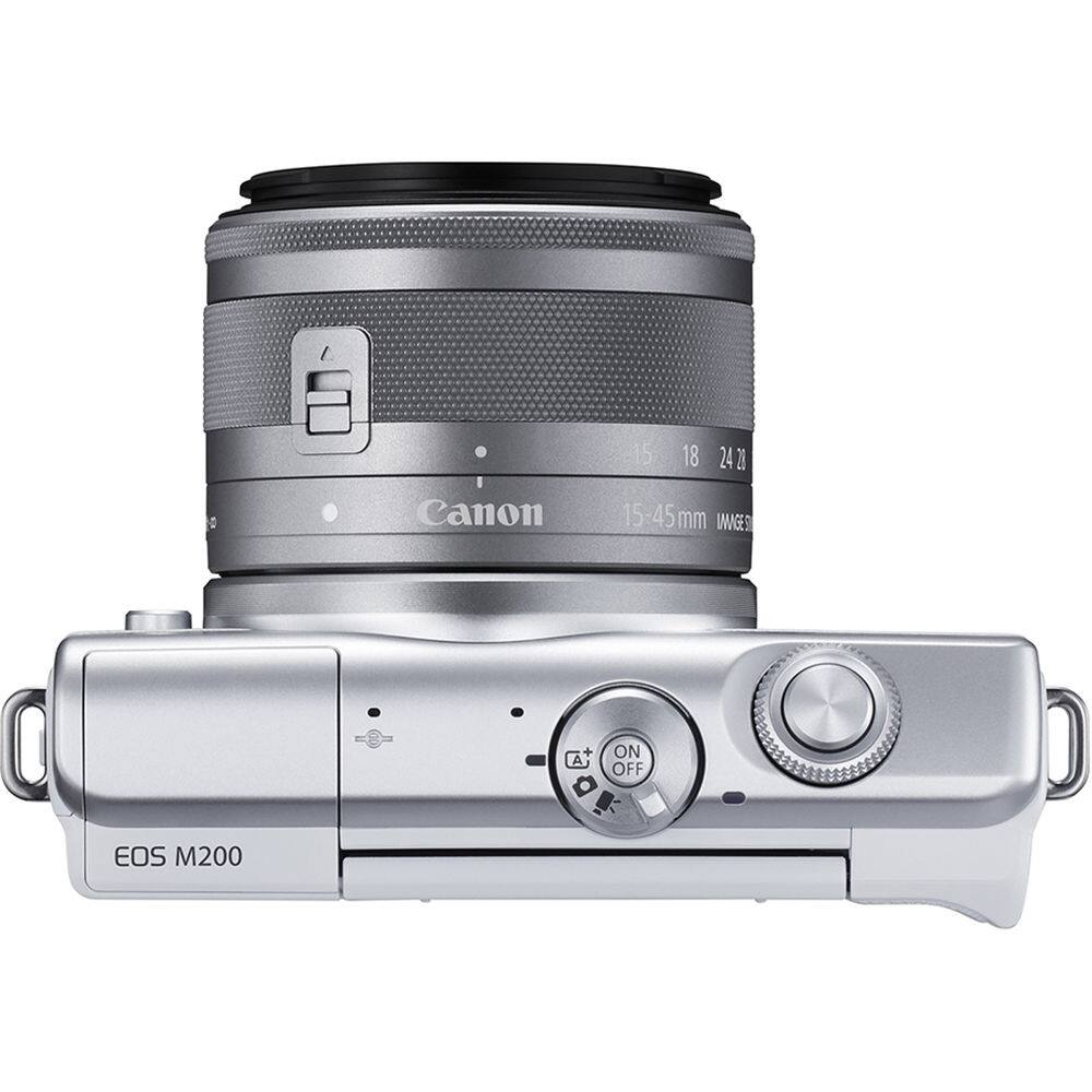 Canon EOS M200  
15-45mm  
15 18 24 28  
WAGES  
ON OFF