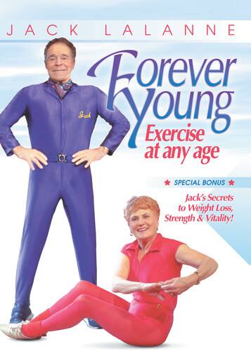 Front. Jack Lalanne: Forever Young - Exercise At Any Age   - DVD.