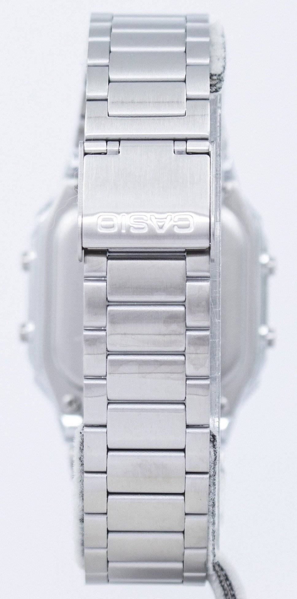 Back. Casio - Data Bank Illuminator Dual Time Alarm Digital DB-360-1A DB360-1A Men's Watch - Black.