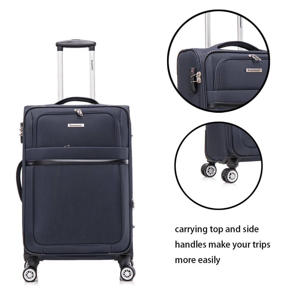 SANTHEN SADA E carrying top and side handles make your trips more easily