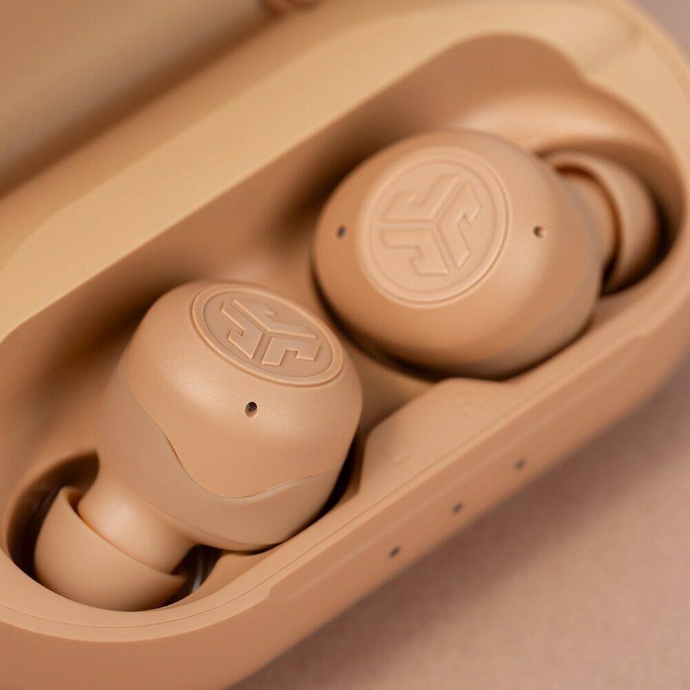 Alt View 14. JLab - 2-in-1 Hear OTC Hearing Aid and Earbuds - Beige.