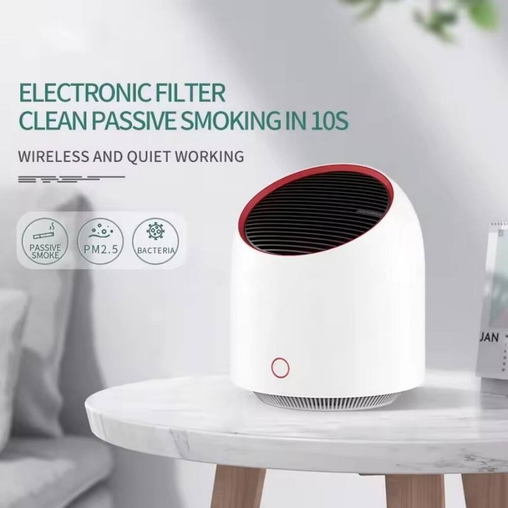ELECTRONIC FILTER CLEAN PASSIVE SMOKING IN 10S  
WIRELESS AND QUIET WORKING  
PASSIVE SMOKE PM2.5 BACTERIA