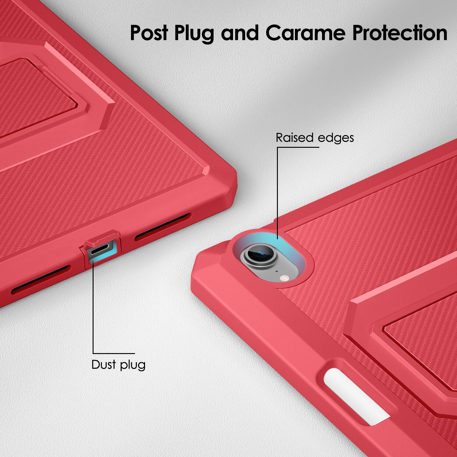 Post Plug and Camera Protection

Raised edges

Dust plug
