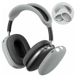 Kitcheniva - Soft Silicone Protective Case For AirPods Max Headphones - Gray