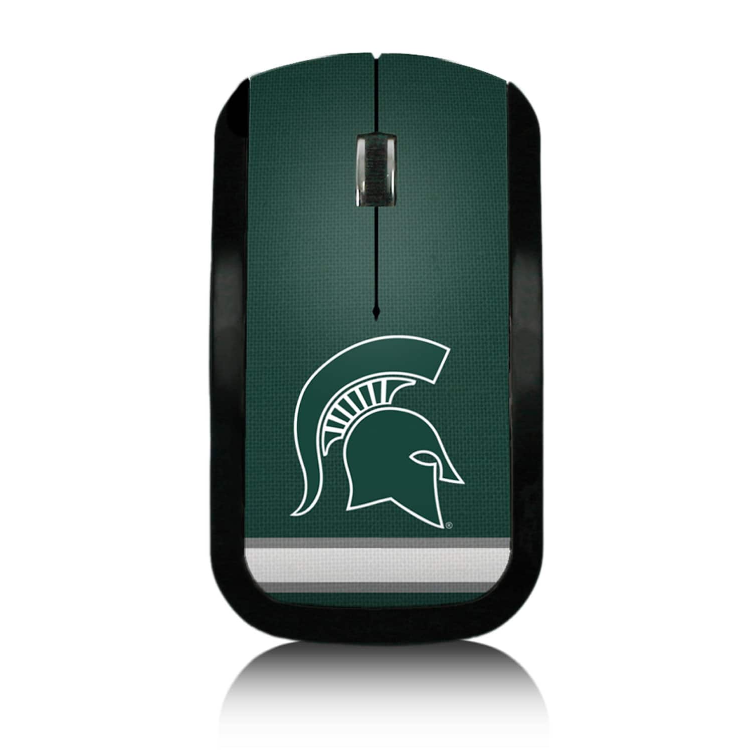 Keyscaper - Michigan State Spartans Wireless USB Computer Mouse - Wireless - Multicolor