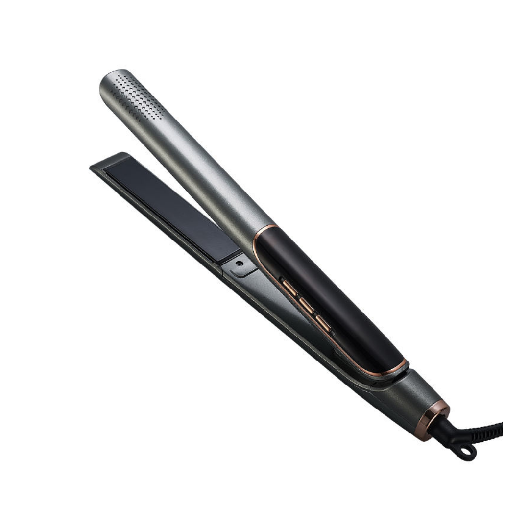 Front. Cluzine - Negative Ion Hair Straightener, 230°C Max, 30S Fast Heat, Straight & Curly Dual-Use.