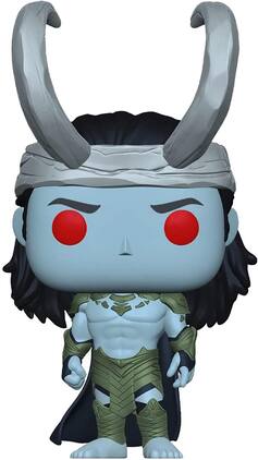 Marvel What If Funko POP Vinyl Figure | Frost Giant Loki - Blue