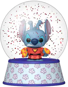 Funko - POP! Mini Glitter Globe: Stitch - 626 Stitch (Disney) - COLLECTIBLES - Multicolor