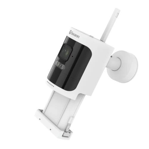 Alt View 4. Swann - NVW-600CMB 2K Wireless Camera With Removable Battery Weatherproof IP66.